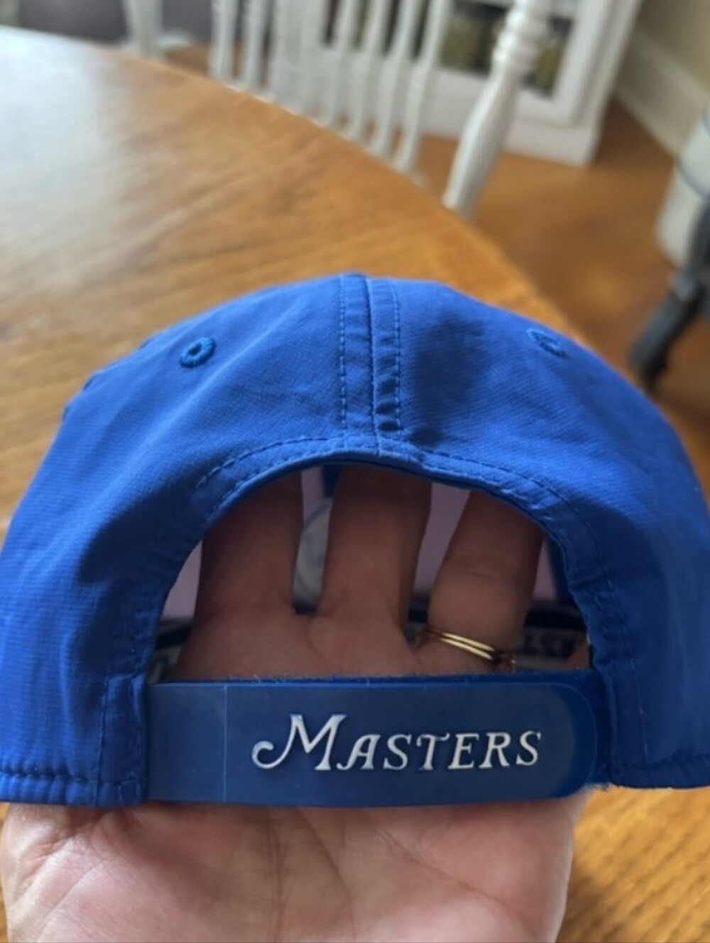 Masters Kids Royal Blue Hat with White Embroidered Logo - Picture 2 of 5